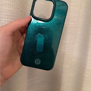 Loopy Case Emerald Sparkle iPhone 16 Pro Case - New Never Used